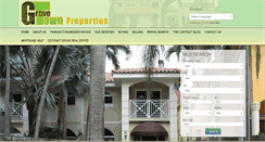 Desktop Screenshot of grovetownproperties.com